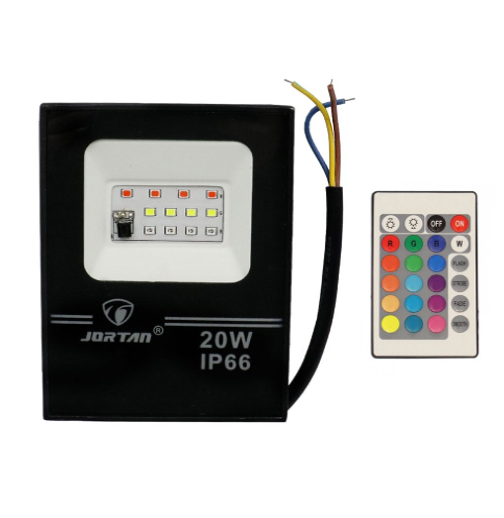 αδιάβροχος-προβολέας-led-20w-με-τηλεχειριστήριο-rgb